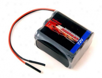 Tenergy 7.2v 2000mah Square Nimh Rechargeable Battery Pack W/ Bare Leads