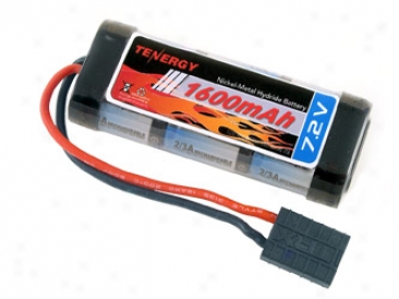 Tenergy 7.2v 2/3a 1600mah Flat Nimh Battery Packs W/ Traxxas Connector For 1/18 & 1/16 Scale Cars/trucks