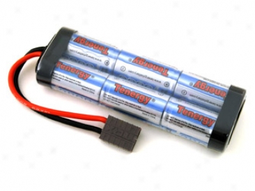 Tenergy 7.2v 3800mah High Power Flat Nimh Battery Pack W/ Traxxas Connectors In the place of Rc Cars & Sumo Robots