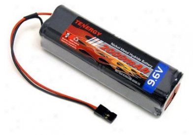 Tenergy 9.6v 2000mah Square Futaba Nt8s600b Transmitter Battery Gang For Rc Airplanes And Cars