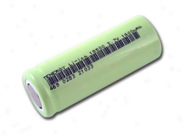 Tenergy Li-ion 18500 Cylindrical 3.7v 1400mah Flat Top Rechargeable Battery