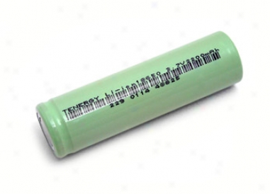 Tenergy Li-ion 18650 Cylindrical 3.7v 2200mah Flat Top Rechargeable Battery - Ul Listed