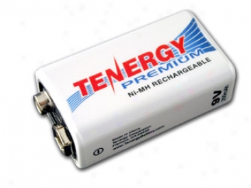 Tenergy Premium 9v 200mah Nimh Rechargeable Battery