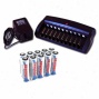 Combo: Tenergy T-6988 Smart 10-channel Nimh Battery Dish + 10 Aa Premium Nimh Batteries