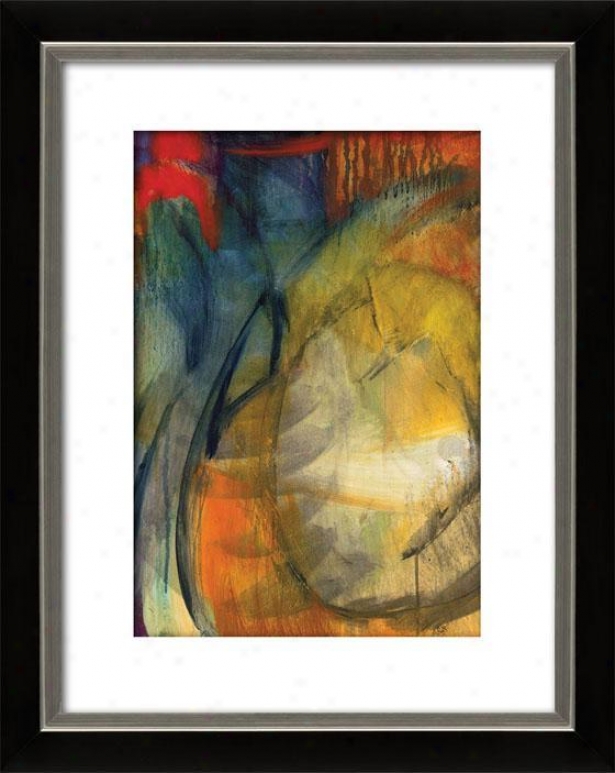 Abstracted Nature Starbright I Framed Wall Art - I, Mttd Black/slvr