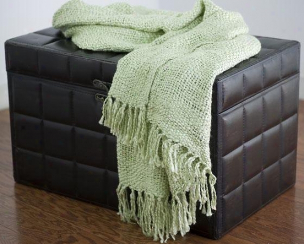 Aizel Throw - 50x60, Mnit Green