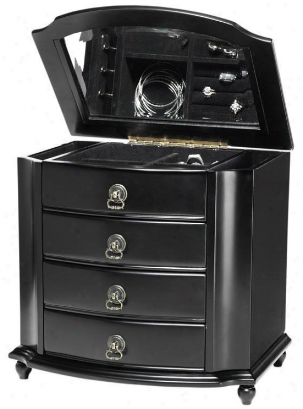 "alexis Jewelry Box - 14.5""wx10.5""h, Black"