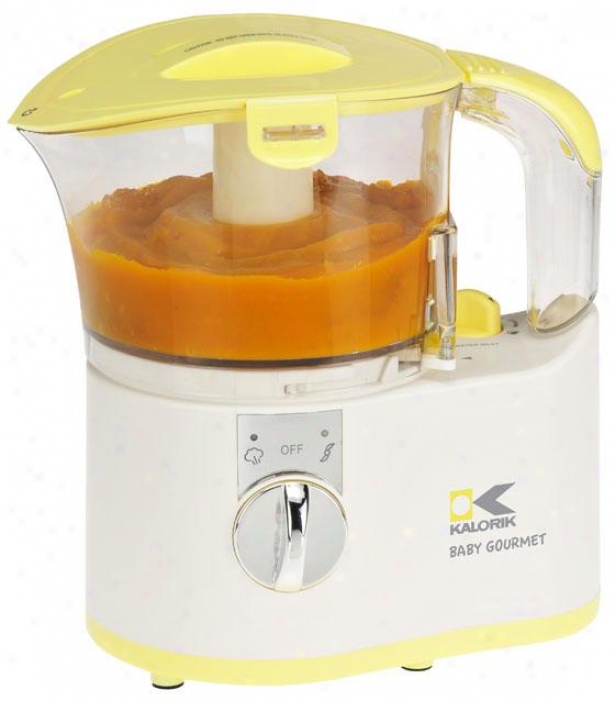 Baby Gourmet Food Maker - 8.5hx5.5wx7.5d, Yellow