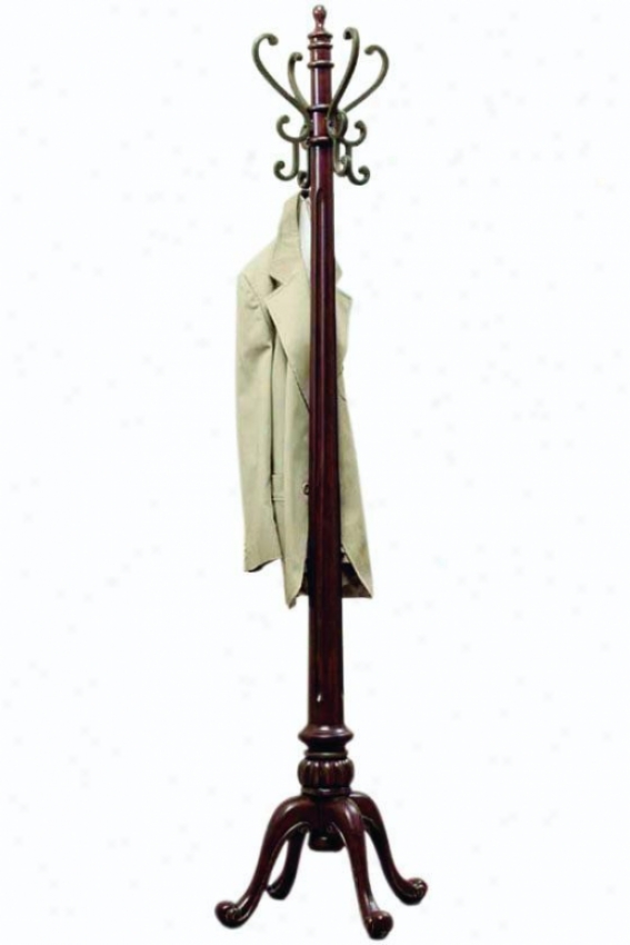 "barrier Reef Coat Rack - 72""hx19""d, Brown"