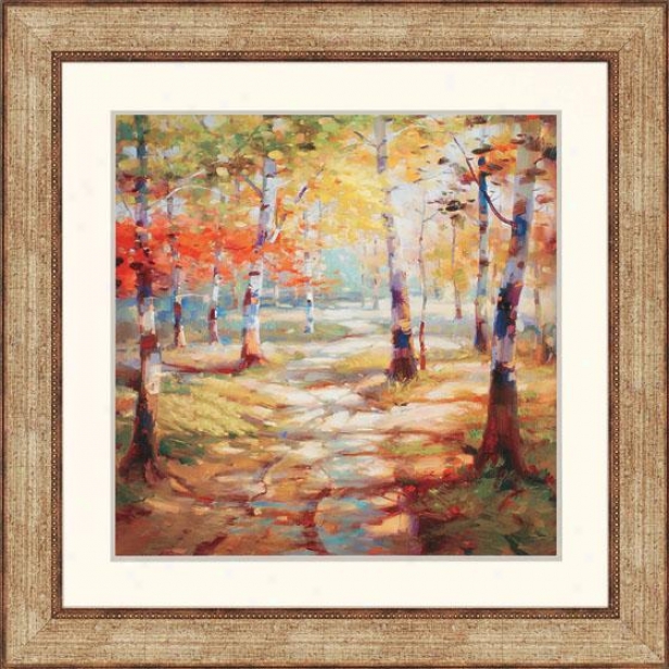 "birch Clearing Wall Art - 39""squarex2""h, Multi"