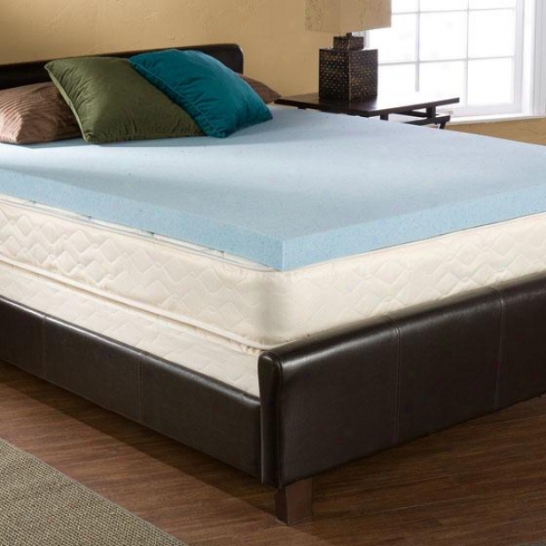 Bliss Gel-memory Foam - Queen, Blue