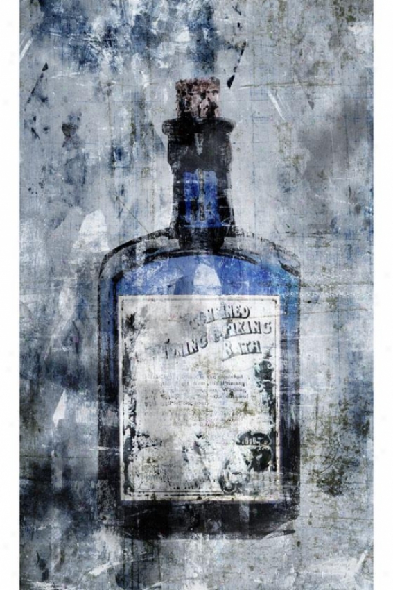 Botella Wall Art - I, Blue