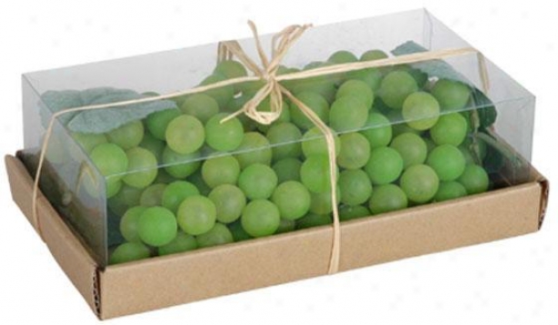 Box Of Grapes - Enclose in a ~, Green