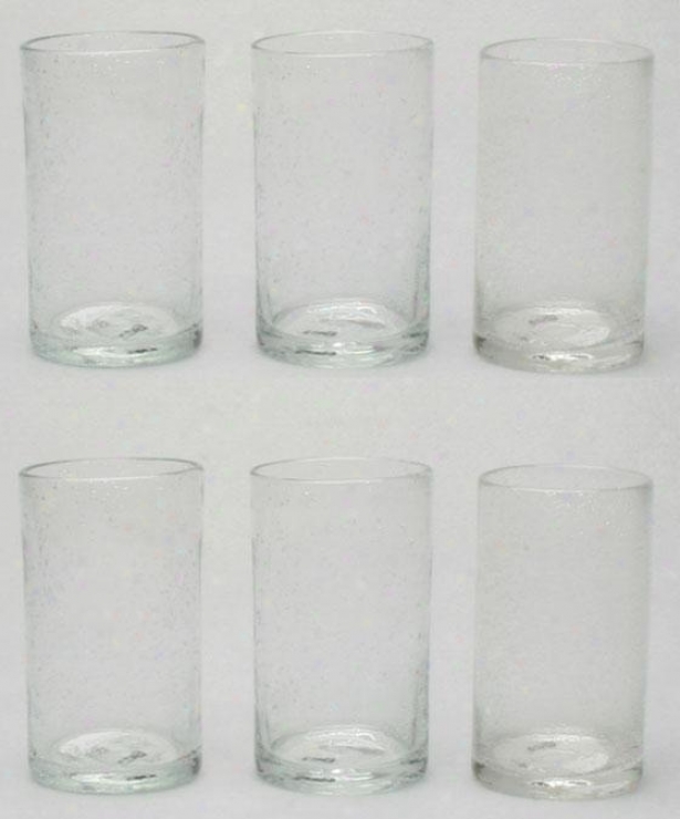 Cheat Glass Tumblers - Set Of Six, Cpear