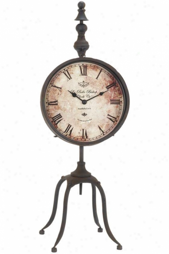 "cade Clock - 25""hx9""wx7""d, Bronze"