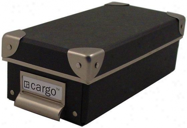 "cargo Naturals Pencil Box - 3""hx4.5""w, Graphite"