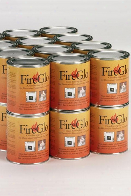 "carton Of Fireplace Gel Fuel - 9""hx14""w, Case Of1 6"