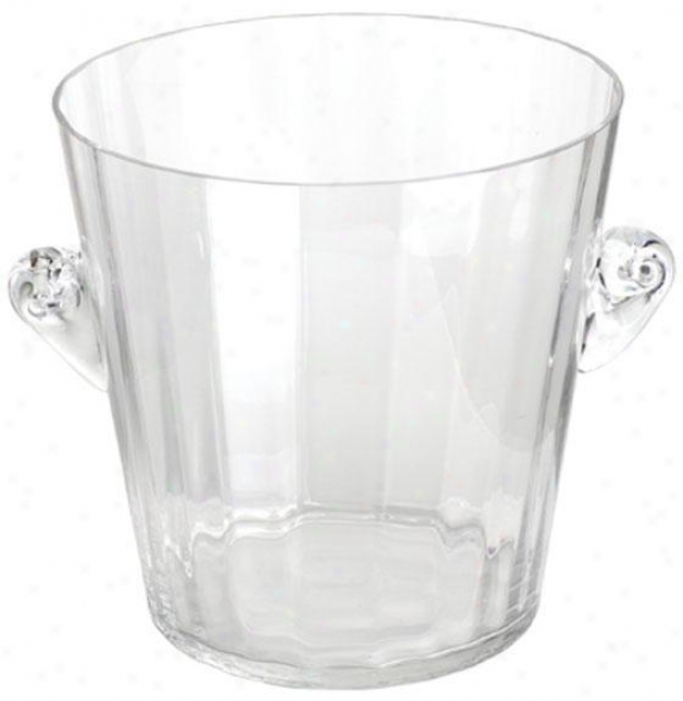 "clear Glass Ice Bucket - 8""x8"", Clear Glass"