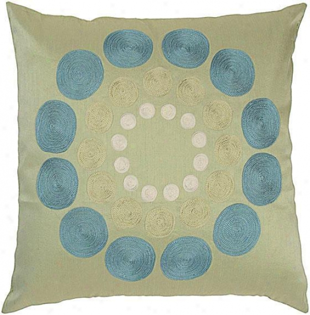 Clermont Pillow - 18x18, Green