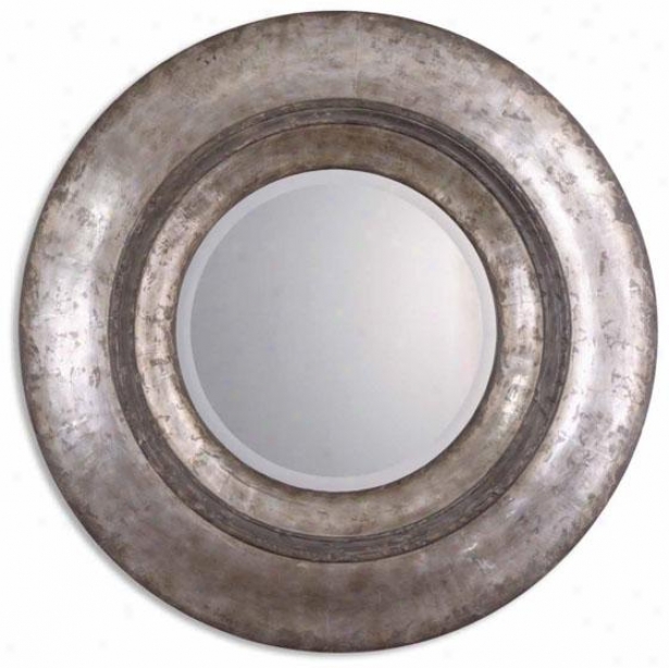 "cologne Mirror - Plump 38""d, Bronze"