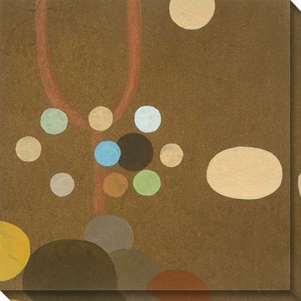 Commune Iii Canvas Wall Art - Iii, Olive