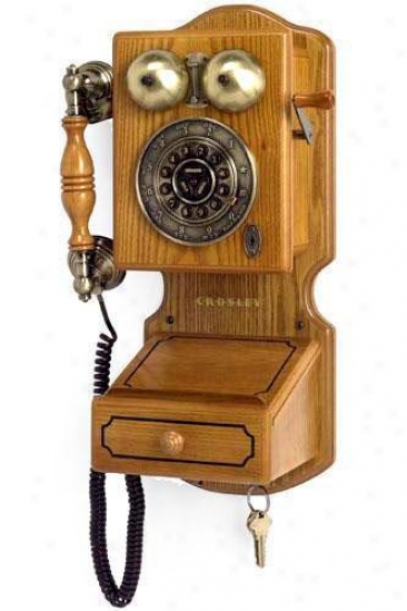 "country Kitchen Wall Phone Ii - 17.5""hx12.25""w,, Tan"