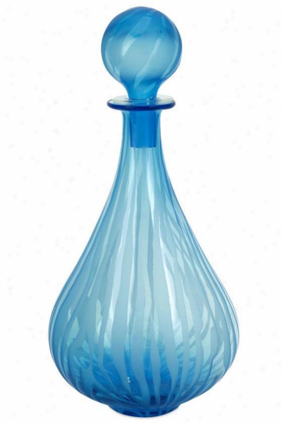 "delaney Bottle - 6.5""d, Blue"