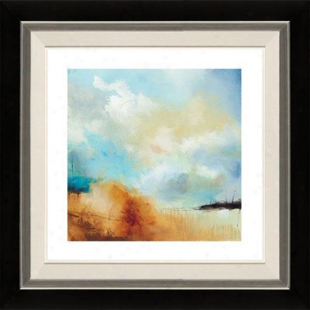 Desert Skies I Framed Wall Art - I, Flt Black/slvr