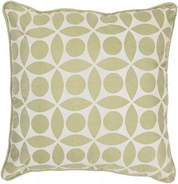 "dixie Pillow - 18""x18"", Green"