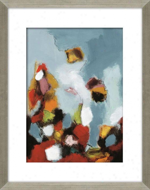 Early Celebration Ii Framed Wall Art - Ii, Matred Silver