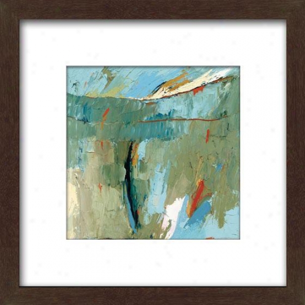 Early Dawn Comes Waking Ii Framed Wall Art - Ii, Mttd Espresso