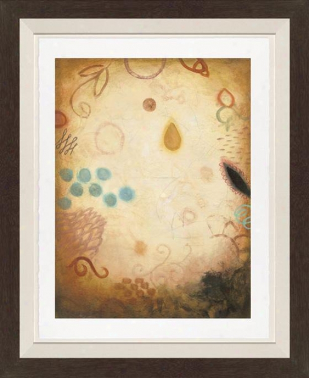 Ecology Ii Wall Art - Black Frame, Brown