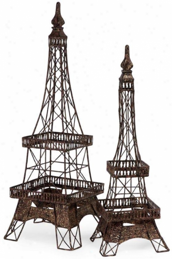 Eiffel Tower Accent - Large, Bronze