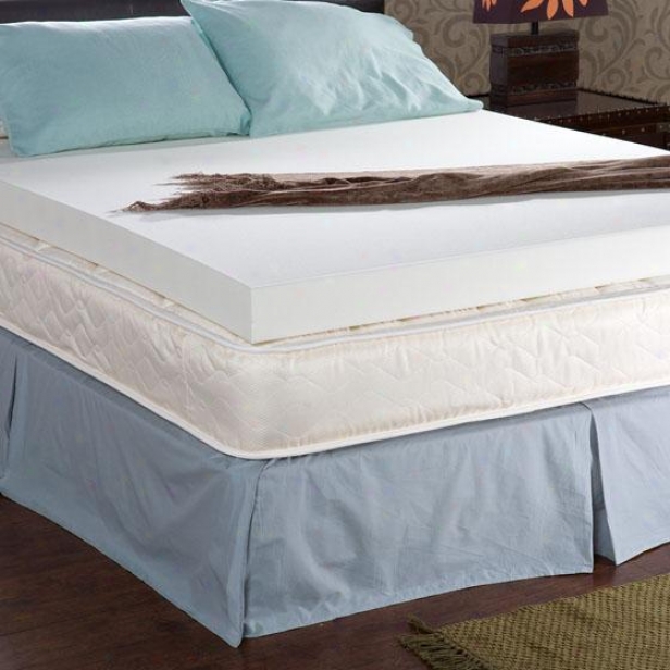 Enhance Memory Foam - Queen, White