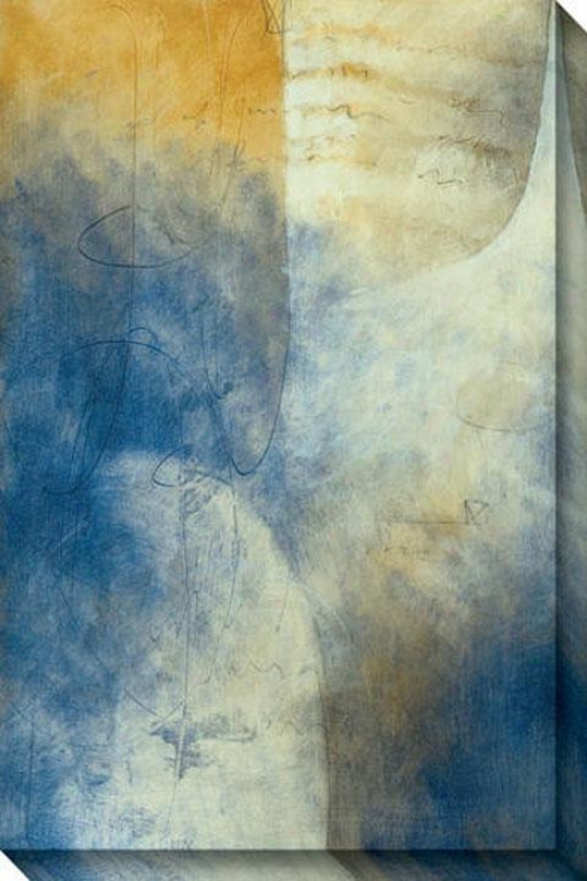 Eternal Ii Canvas Wall Art - Ii, Blue