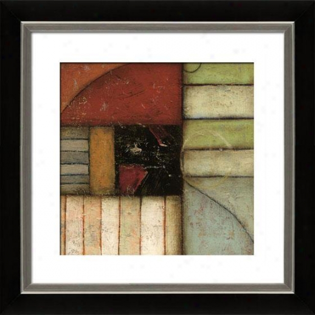 Exile Ii Framed Wall Art - Ii, Flted Blk 30x30