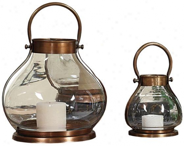 "felton Lantern - 6""h ,Bronze"