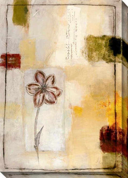 Flora I Canvas Wall Art - I, Ivorg