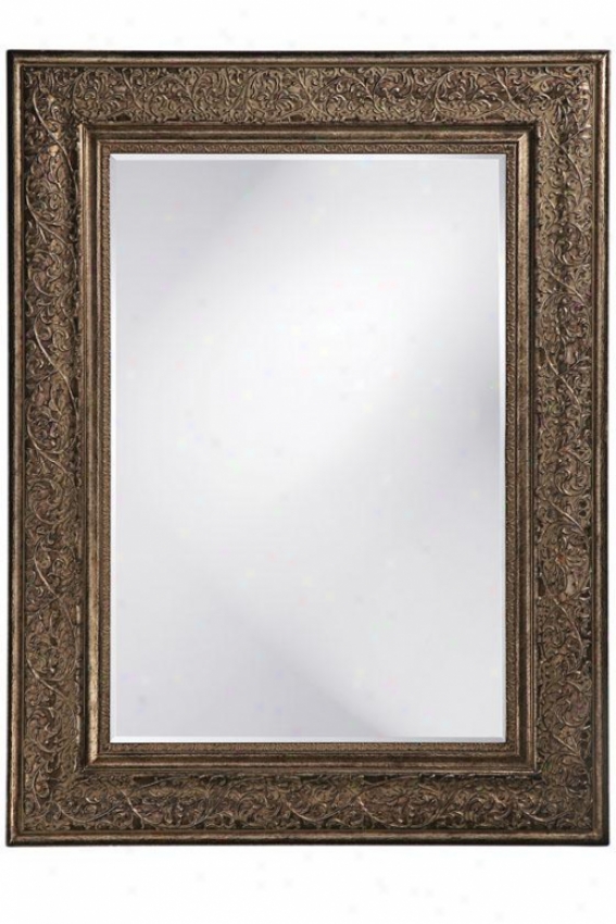 "freeman Mirror - 45""hx34""wx2""d, Ant Slvr/bronze"