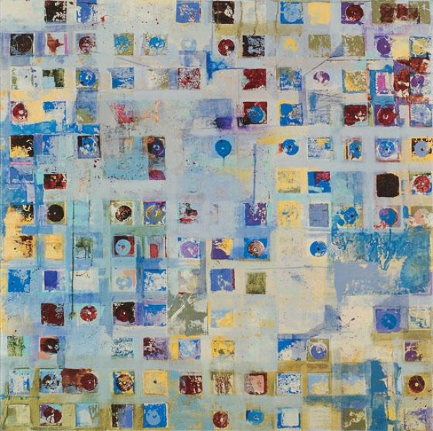 "gadabout Wall Art - 31""squarex2""d, Blue"