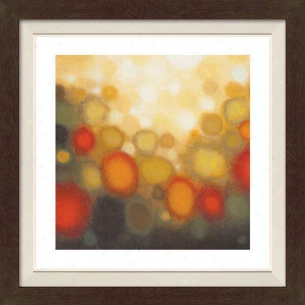 Garden Party I Framed Wall Art - I, Fltd Espresso