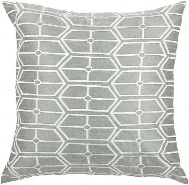 Garrick Pillow - 18hx18w, Of a ~ color