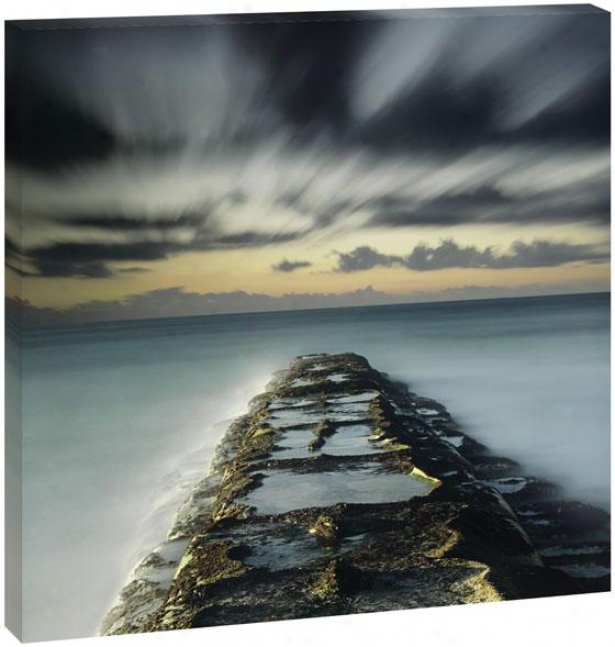 Heavenly Skies Wall Art - 42hz42wx1.5d, Blue