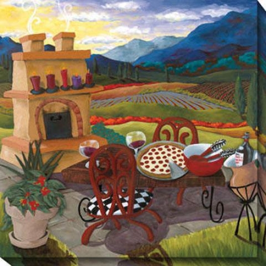 "italian Kitchen Canvas Wall Trade - 40""hx40""w, Multi"