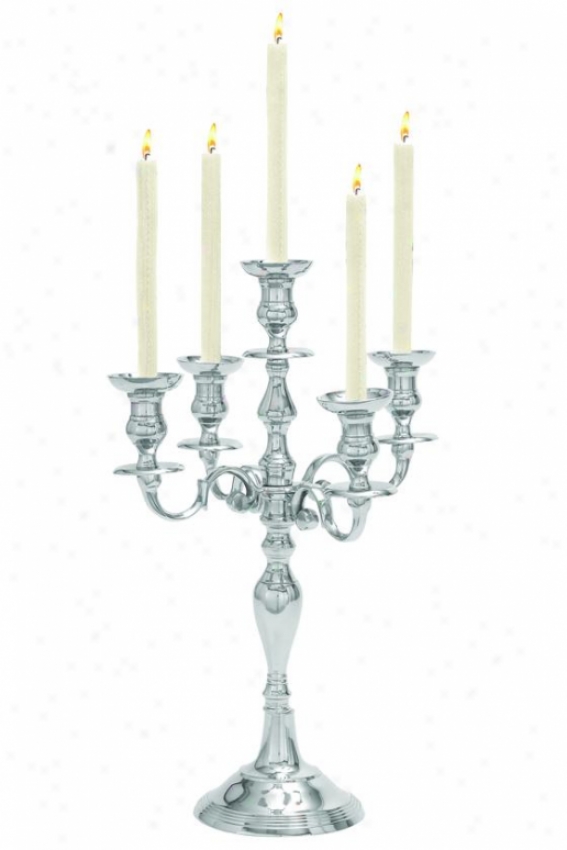 "jovana Candelabra - 24""hx16""diametr, Silver"