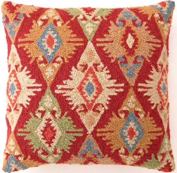 Kilim Hooked Pillow - Version Ii, Multi