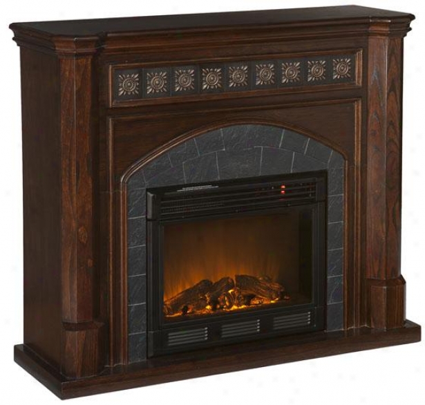 Lake Autry Fireplace - Electric Frplce, Bronze