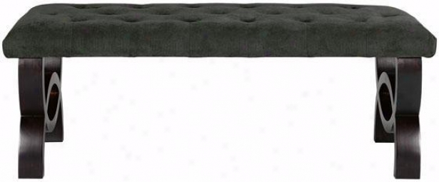 "lenox Bench - 18""hx49"""w, Sld Vlvt Chrcl"