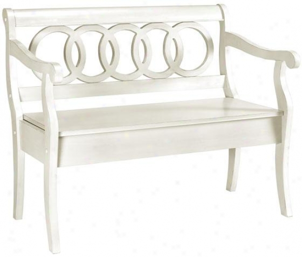 "logan Storage Bench - 35""hx42.5""w, Candlelight"