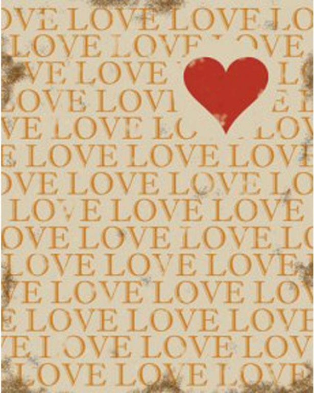 "love Wall Art - 14""ux11""wx2""d, Bdige"